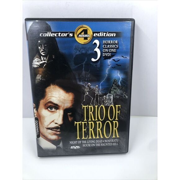 Trio of Terror - 3 Films (DVD, 2003, Collectors Edition) Vincent Price - Picture 2 of 10
